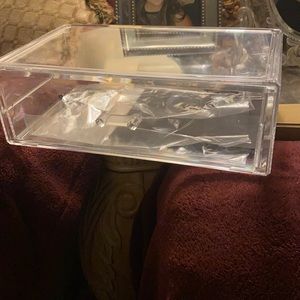 Brand new acrylic organizer drawer I have 2 available selling at 18 each